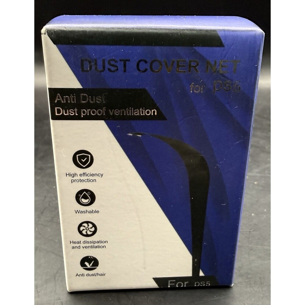 Dust Cover Net Compatible With PS5 Console - Anti-Dust Vent Screen Washable